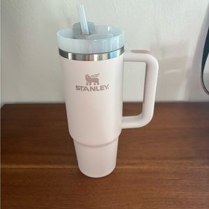 Pink sand Stanley 30oz tumbler. Used once